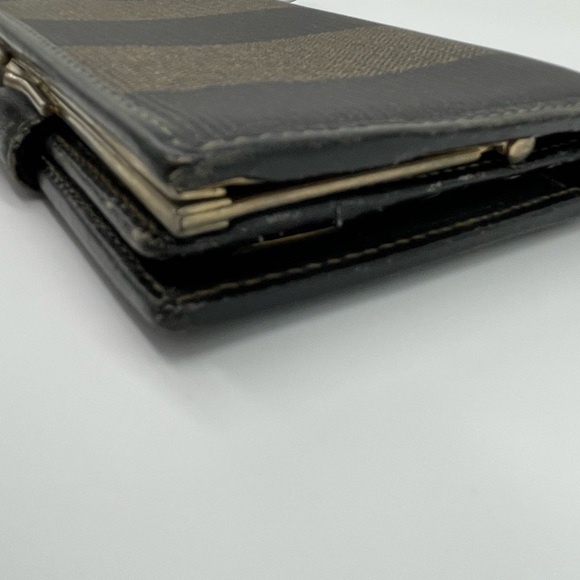 Fendi Pequin Snap Closure and Kisslock Wallet - Picture 13 of 16